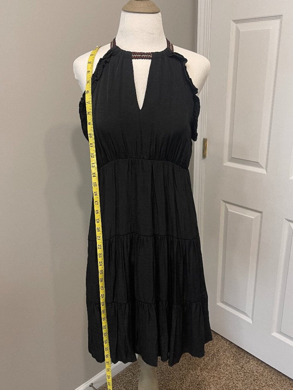 The Korner Black Mini-dress